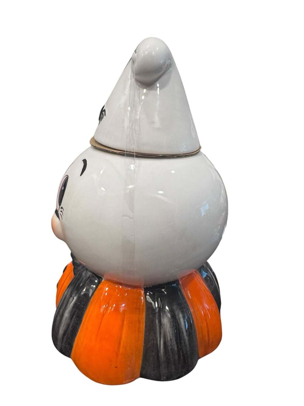 Johanna Parker Gus Spider Topped Ceramic Cookie Jar Halloween Decor - Picture 2 of 4
